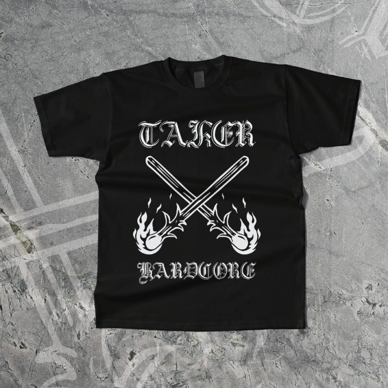 Taker T-Shirt straight edge matches